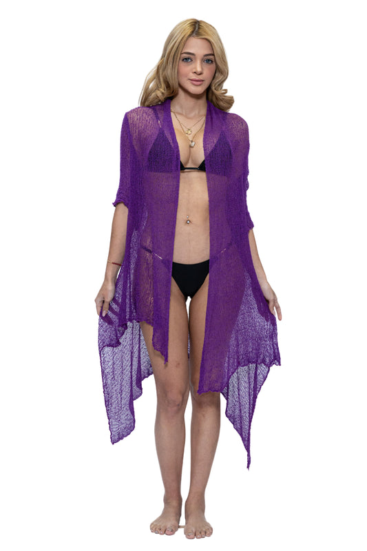 CH-702 Women's half-sleeve beach cover-up